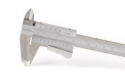 Měřítko monoblok 150mm tlačítko 2