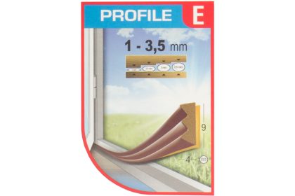 Těsnění E 9x4mm-100m bílé(2x50m) 2