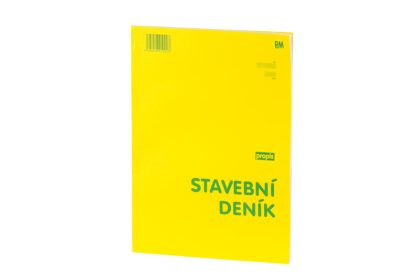Deník stavební A4 3x12stran 1