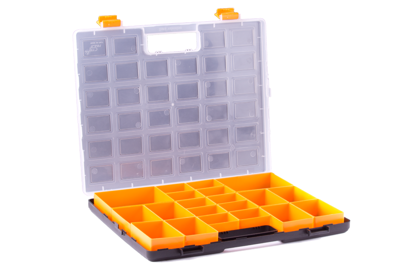 Organizér s vyjímatelnými boxy 37 x 31 x 4 cm