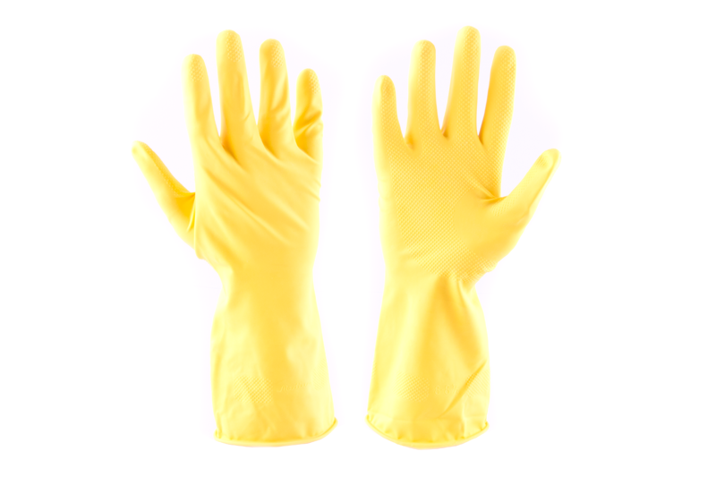 Rukavice úklidové latex/L Starling