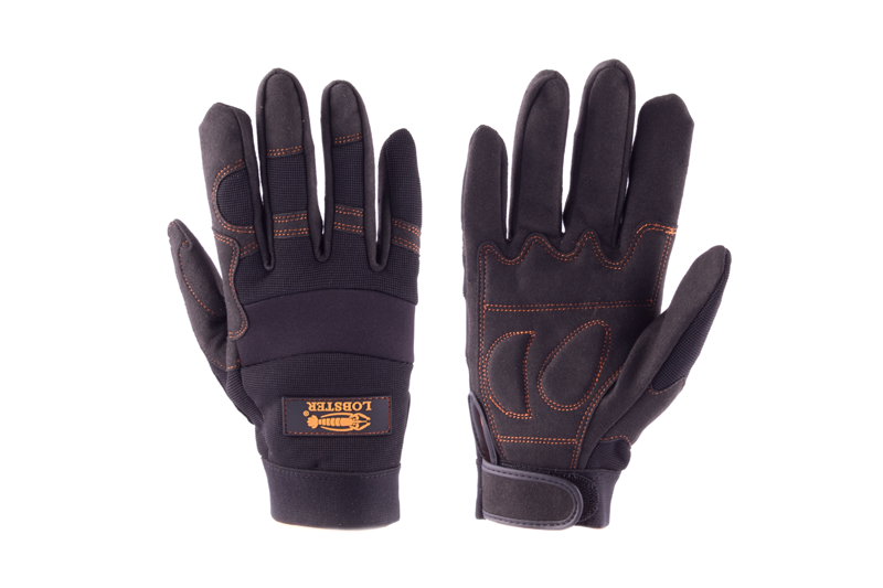 Rukavice Lobster-Black L