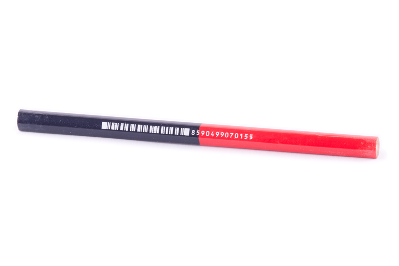 Tužka tesařská 18cm 2barevná
