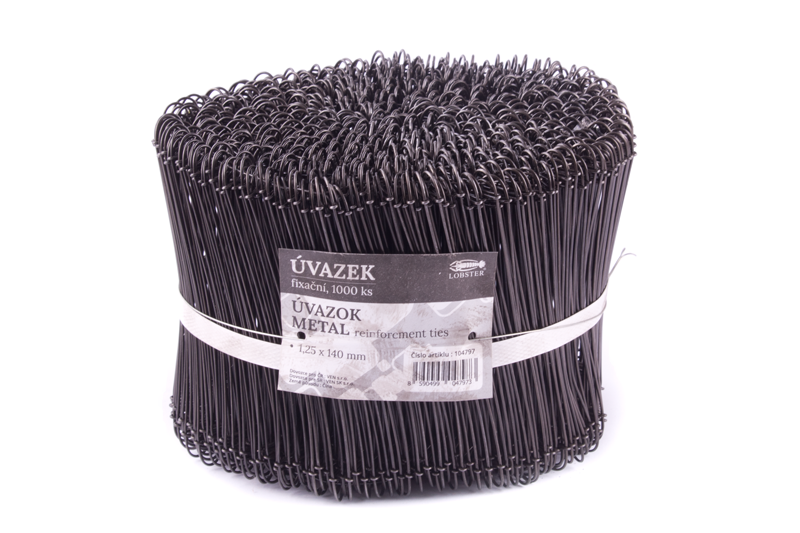 Úvazek fixační 1.25x140mm/1000ks