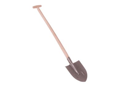 Rýč špičatý lakovaný 1kg/T-násada
