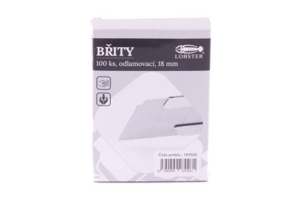 Břity odl.Lobster 18mm-10ks 2