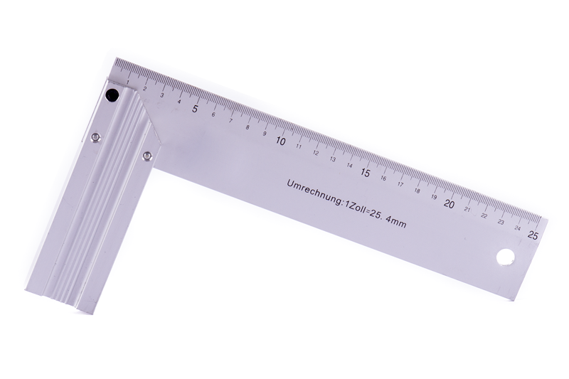 Úhelník hliník 25cm