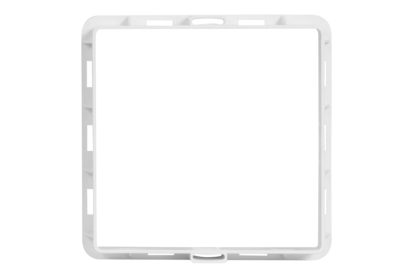 Mřížka větrací rámeček, síťovina 200x200 bílá/0203 3