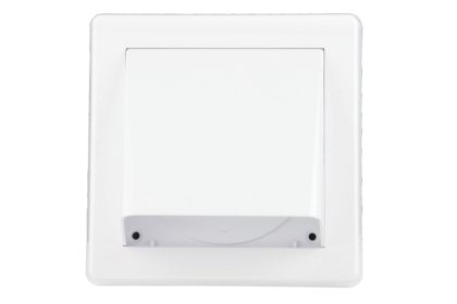 Mřížka větrací gravitační klapka 150x150 GK/100 bílá/0239 1