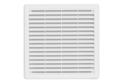 Mřížka větrací, síťovina, krytka 250x250 bílá/0303 1