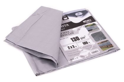 Plachta 130g ŠEDÁ 2x3m