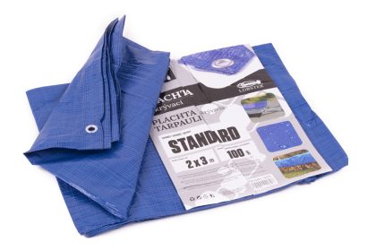 Plachta standard MODRÁ 2x3m 1