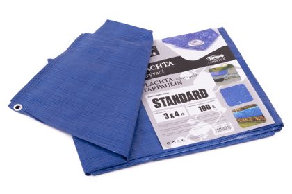 Plachta standard MODRÁ 3x4m