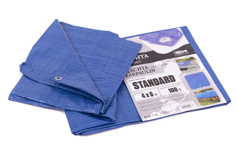 Plachta standard MODRÁ 4x6m