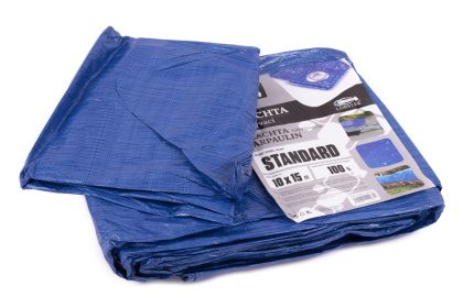 Plachta standard MODRÁ 10x15m