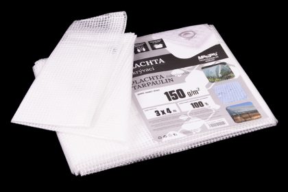 Plachta 150g PRůHLEDNÁ 3x4m