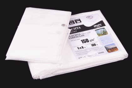 Plachta 150g PRůHLEDNÁ 5x8m 1