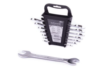 Klíče ploché lesklé 6-22mm/8ks