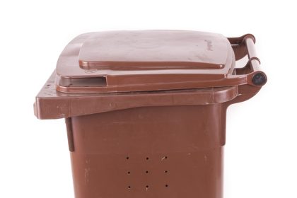 Popelnice hranatá 240l BIO-hnědá 3