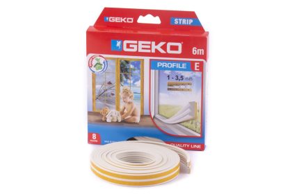 Těsnění E 9x4mm-6m bílé (2x3m)