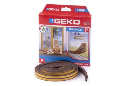 Těsnění P 9x5.5mm-6m hnědé (2x3m)