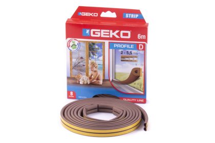 Těsnění D 9x6mm-6m hnědé (2x3m) 1