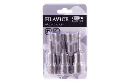 Hlavice nástrč.,5ks,6-13mm,magnet 3