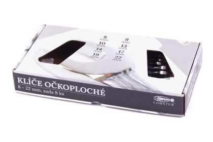 Klíče očkoploché 8-22mm/8ks 2