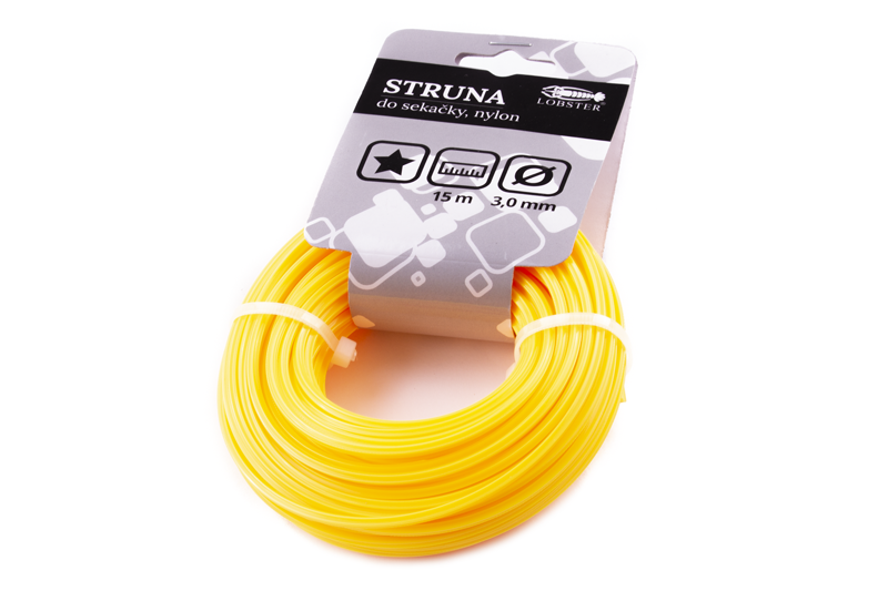 Struna hvězdička 3,0mm/15m