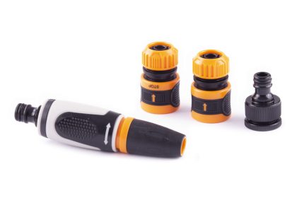 Postřikovač proudnicový, 1/2"spojky, adaptér - set 1