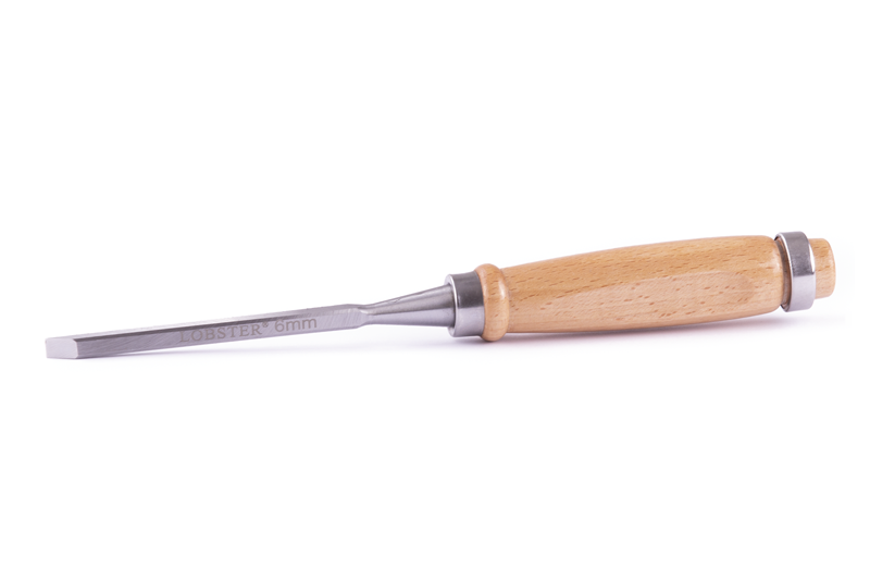 Dláto rukojeť dřevo 1/4"(6mm)