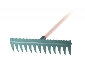 Hrábě PVC oboustranné/násada 160 cm 2