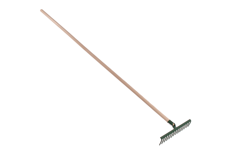 Hrábě železné 14hroté/násada 160 cm