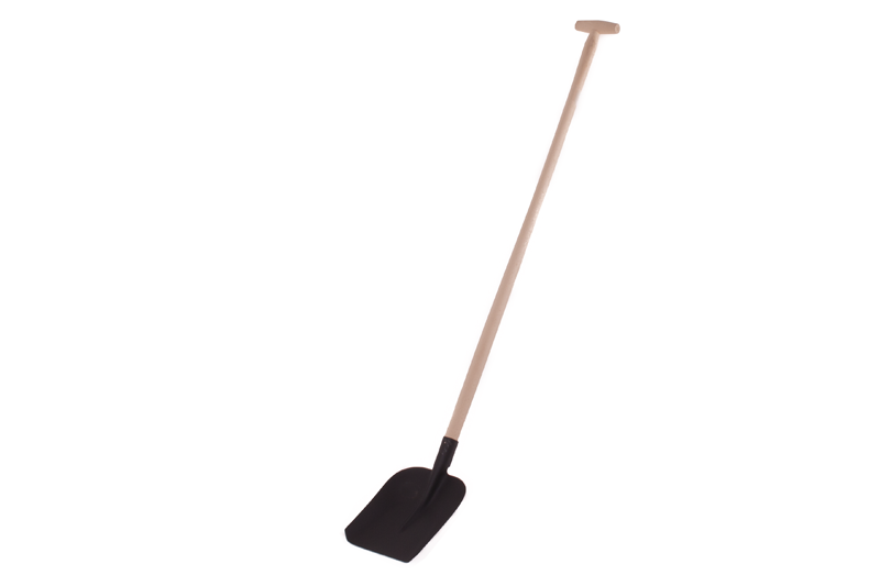 Lopata stájová černá/násada T-130cm