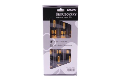 Šroubováky MasiPro úderové/6ks 2