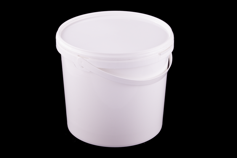 Vědro s víkem 5,6l/plast bílé