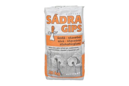 Sádra šedá,stavební 20kg 1