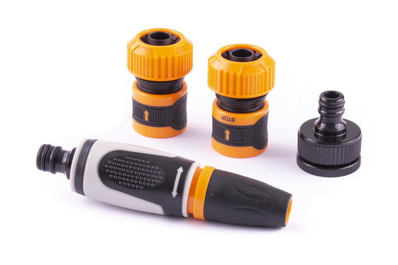 Postřikovač proudnicový, 3/4"spojky, adaptér - set