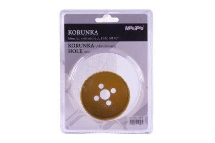 Korunka vykružovací Bimetal HSS 68mm 3