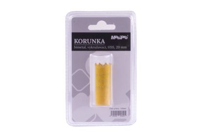 Korunka vykružovací Bimetal HSS 20mm 3