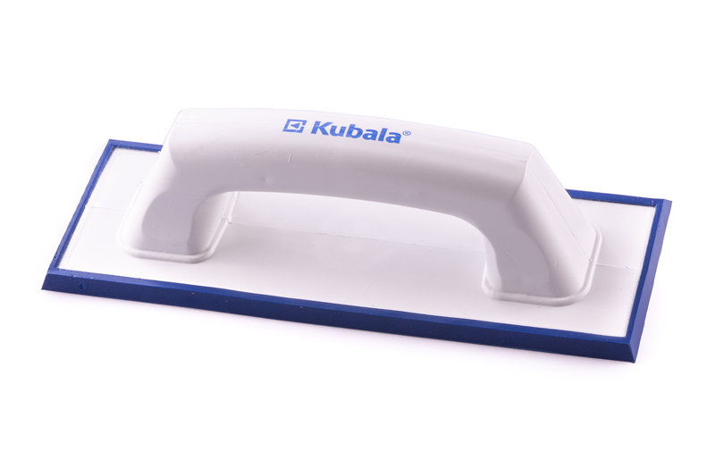 Hladítko K plast 9,5x24cm podklad. guma pod úhlem/0325