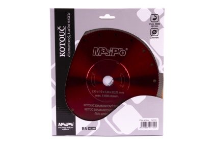 Kotouč diamantový turbo extra tenký 230 mm 2