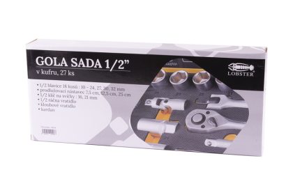 Gola sada 1/2" - 27ks - v kufru 3