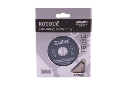 Kotouč diamantový segmentový 115 mm 2