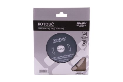 Kotouč diamantový segmentový 150 mm 2