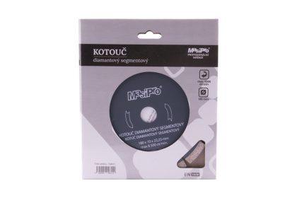 Kotouč diamantový segmentový 180 mm 2