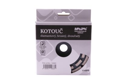 Kotouč diamantový brusný dvouřadý 150 mm 2