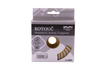 Kotouč diamantový brusný turbo 115 mm 2
