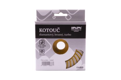 Kotouč diamantový brusný turbo 125 mm 2