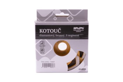 Kotouč diamantový brusný S segment 125 mm 2